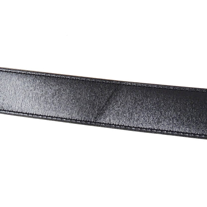 HERMES エルメス Hベルト ベルト ブラック ブラウン レザー メンズ 【中古】