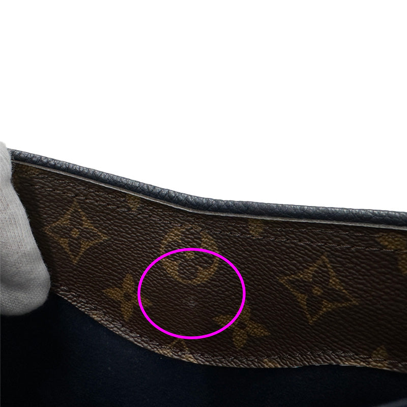 LOUIS VUITTON ルイ・ヴィトン パラス 2wayバッグ モノグラム マリーヌ M44042 レディース 【中古】