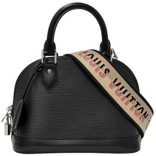 LOUIS VUITTON ルイ・ヴィトン アルマBB 2wayバッグ エピ ノワール M59217 レディース 【中古】