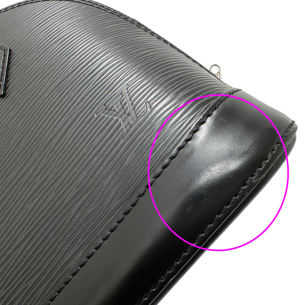 LOUIS VUITTON ルイ・ヴィトン アルマBB 2wayバッグ エピ ノワール M59217 レディース 【中古】