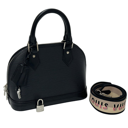 LOUIS VUITTON ルイ・ヴィトン アルマBB 2wayバッグ エピ ノワール M59217 レディース 【中古】