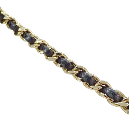 CHANEL シャネル ショルダーバッグ マトラッセ ブラック ゴールド金具 ラムスキン レディース 【中古】
