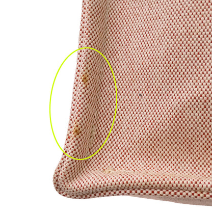 HERMES エルメス ボラボラGM トートバッグ レッド シルバー金具 キャンバス レディース メンズ 【中古】