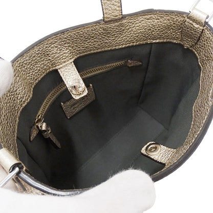 JIMMY CHOO ジミーチュウ ミニペガシ 2wayバッグ シャンパンゴールド レザー レディース 【中古】