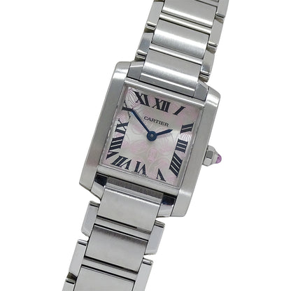 Cartier カルティエ タンクフランセーズ W51031Q3 レディース 腕時計 2006年クリスマス限定 クオーツ QZ ステンレス 磨き済み【中古】