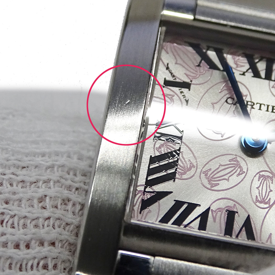 Cartier カルティエ タンクフランセーズ W51031Q3 レディース 腕時計 2006年クリスマス限定 クオーツ QZ ステンレス 磨き済み【中古】