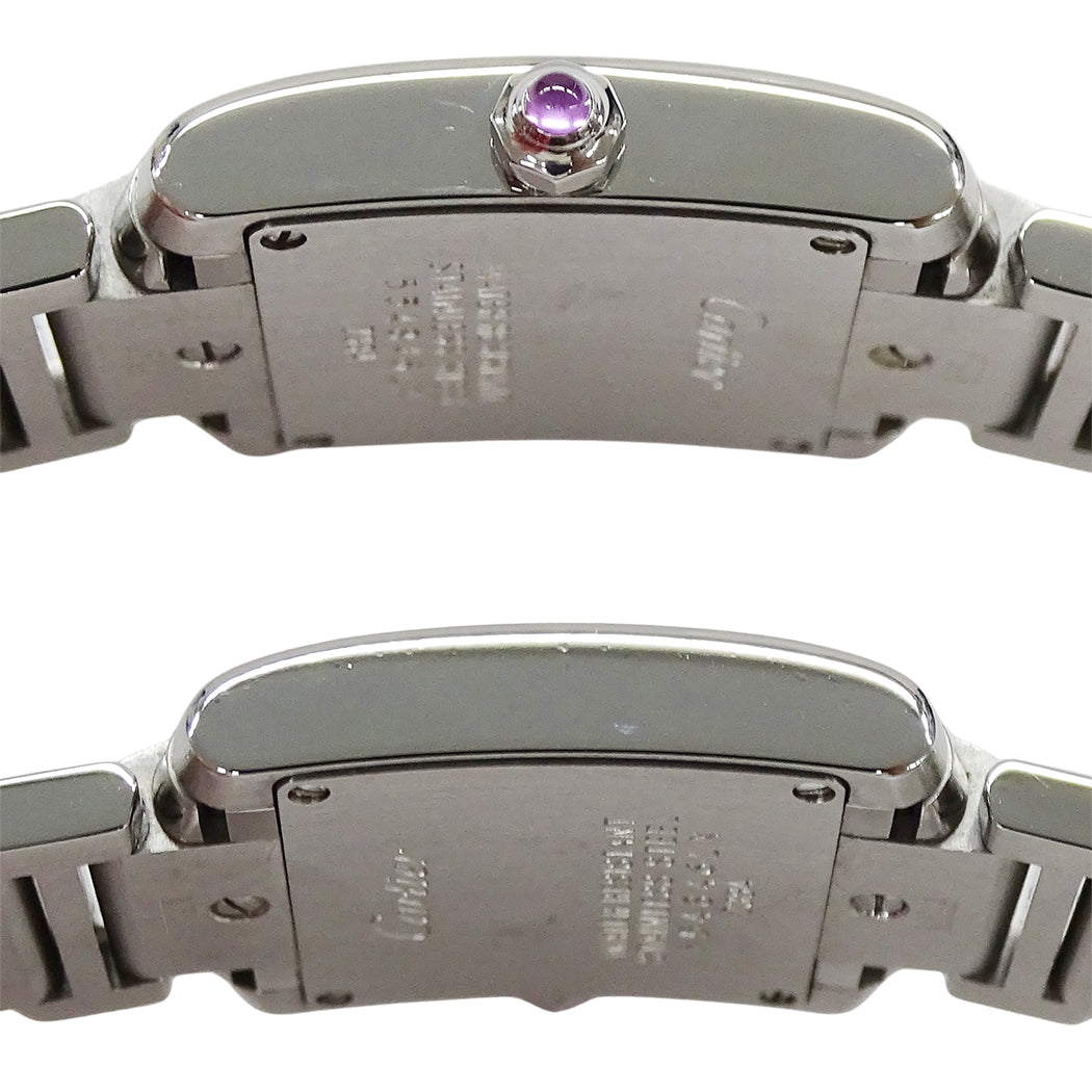 Cartier カルティエ タンクフランセーズ W51031Q3 レディース 腕時計 2006年クリスマス限定 クオーツ QZ ステンレス 磨き済み【中古】