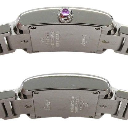 Cartier カルティエ タンクフランセーズ W51031Q3 レディース 腕時計 2006年クリスマス限定 クオーツ QZ ステンレス 磨き済み【中古】