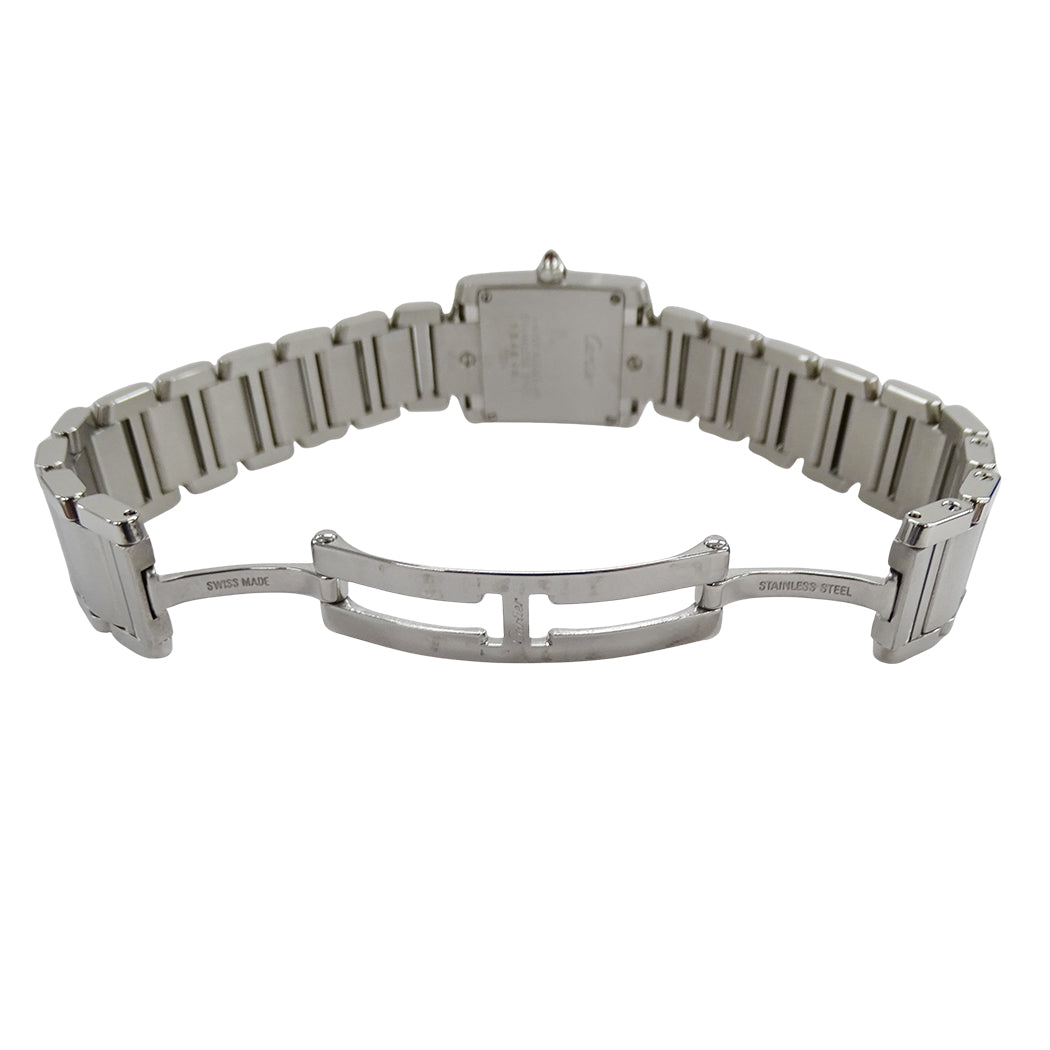 Cartier カルティエ タンクフランセーズ W51031Q3 レディース 腕時計 2006年クリスマス限定 クオーツ QZ ステンレス 磨き済み【中古】