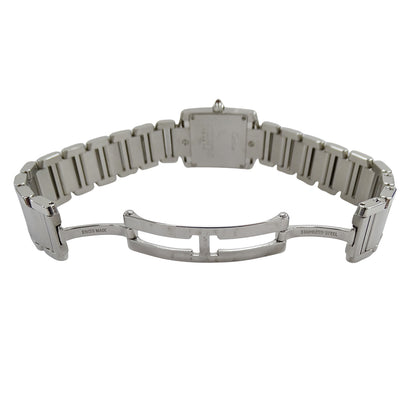 Cartier カルティエ タンクフランセーズ W51031Q3 レディース 腕時計 2006年クリスマス限定 クオーツ QZ ステンレス 磨き済み【中古】