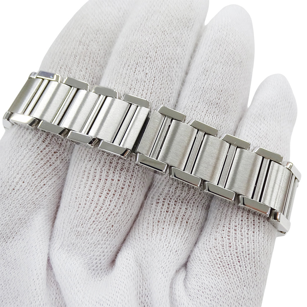 Cartier カルティエ タンクフランセーズ W51031Q3 レディース 腕時計 2006年クリスマス限定 クオーツ QZ ステンレス 磨き済み【中古】