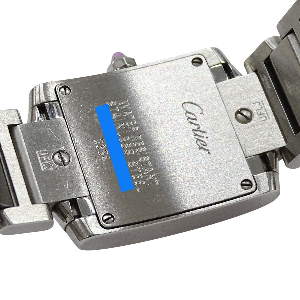Cartier カルティエ タンクフランセーズ W51031Q3 レディース 腕時計 2006年クリスマス限定 クオーツ QZ ステンレス 磨き済み【中古】
