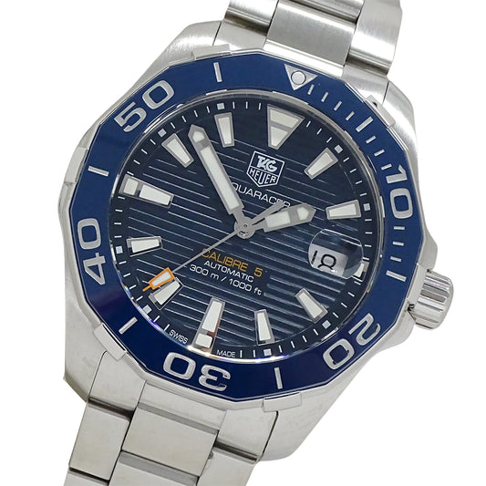 TAG Heuer タグホイヤー アクアレーサー WAY211C BA0928 メンズ 腕時計 デイト 自動巻き AT磨き済み【中古】