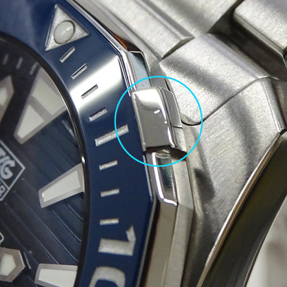 TAG Heuer タグホイヤー アクアレーサー WAY211C BA0928 メンズ 腕時計 デイト 自動巻き AT磨き済み【中古】