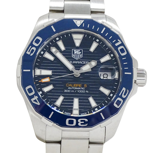 TAG Heuer タグホイヤー アクアレーサー WAY211C BA0928 メンズ 腕時計 デイト 自動巻き AT磨き済み【中古】