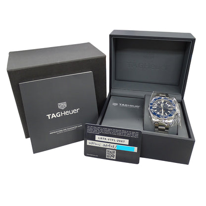 TAG Heuer タグホイヤー アクアレーサー WAY211C BA0928 メンズ 腕時計 デイト 自動巻き AT磨き済み【中古】