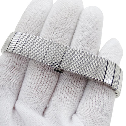 Dior ディオール ラ ベイビー ディ CD41110 レディース 腕時計 12Pダイヤ シェル クオーツ SS 磨き済み【中古】