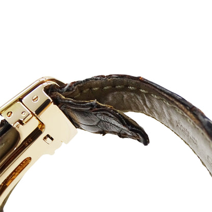 Cartier カルティエ タンクアメリカン XL W2609856 メンズ 腕時計 自動巻き 750PG レザー 磨き済み【中古】