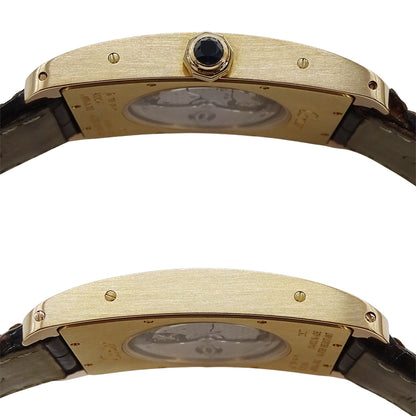 Cartier カルティエ タンクアメリカン XL W2609856 メンズ 腕時計 自動巻き 750PG レザー 磨き済み【中古】