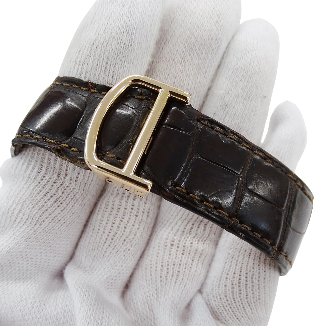 Cartier カルティエ タンクアメリカン XL W2609856 メンズ 腕時計 自動巻き 750PG レザー 磨き済み【中古】