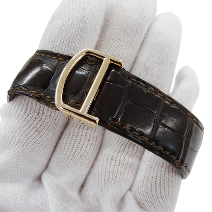 Cartier カルティエ タンクアメリカン XL W2609856 メンズ 腕時計 自動巻き 750PG レザー 磨き済み【中古】
