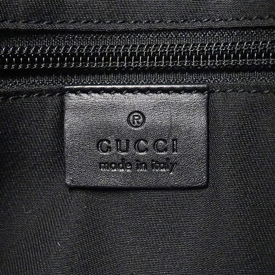 GUCCI グッチ ショルダーバッグ ブラック 145857 GGキャンバス レディース メンズ 【中古】