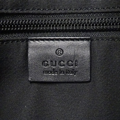 GUCCI グッチ ショルダーバッグ ブラック 145857 GGキャンバス レディース メンズ 【中古】