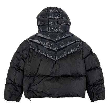 MONCLER モンクレール ダウンジャケット ゲニオック ブラック ナイロン レディース 1 【中古】