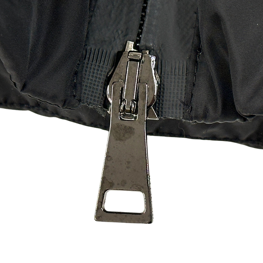 MONCLER モンクレール ダウンジャケット ゲニオック ブラック ナイロン レディース 1 【中古】
