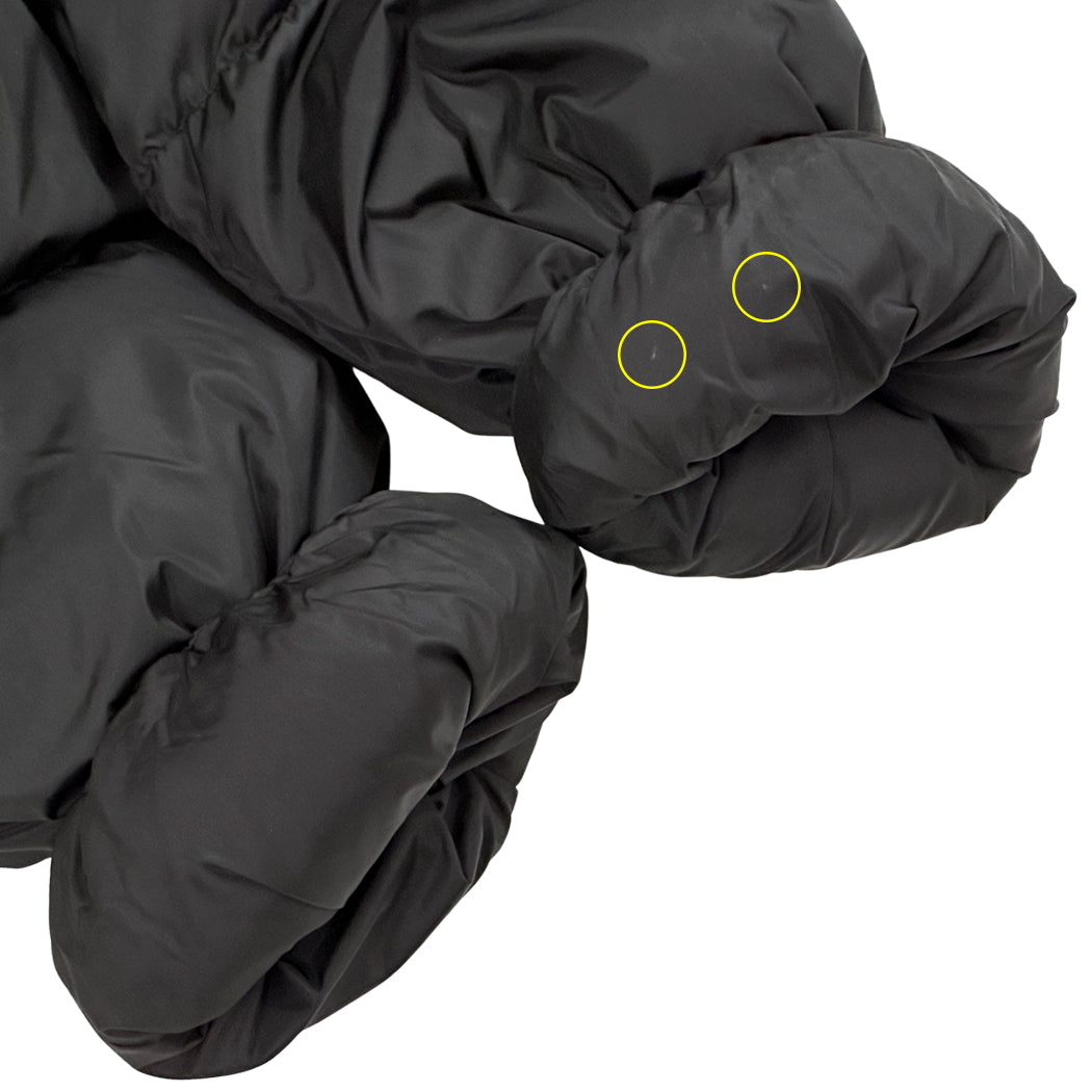 MONCLER モンクレール ダウンジャケット ゲニオック ブラック ナイロン レディース 1 【中古】