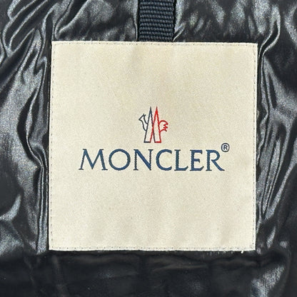MONCLER モンクレール ダウンジャケット ゲニオック ブラック ナイロン レディース 1 【中古】