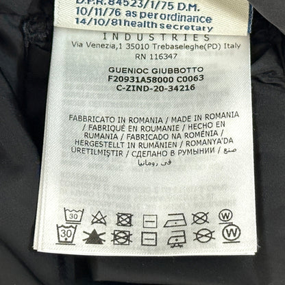 MONCLER モンクレール ダウンジャケット ゲニオック ブラック ナイロン レディース 1 【中古】