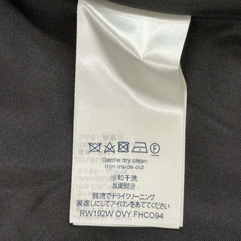 LOUIS VUITTON ルイ・ヴィトン ピーコート ネイビー ゴールド金具 FHCO094 ポリエステル ウール カシミヤ ネイビー レディース 36 モノグラム ハイネック ダブル チンストラップ付き 【中古】
