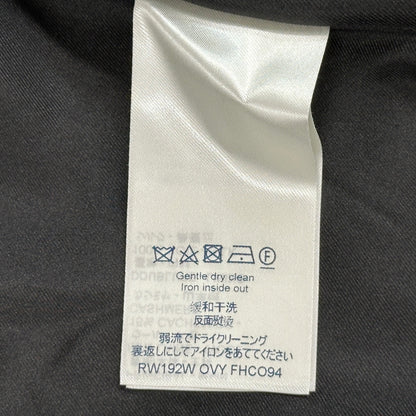 LOUIS VUITTON ルイ・ヴィトン ピーコート ネイビー ゴールド金具 FHCO094 ポリエステル ウール カシミヤ ネイビー レディース 36 モノグラム ハイネック ダブル チンストラップ付き 【中古】