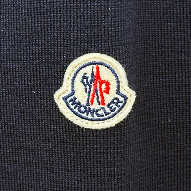 MONCLER モンクレール カーディガン トリコット ダウンジャケット ネイビー F10939B50900 ウール レディース S 【中古】