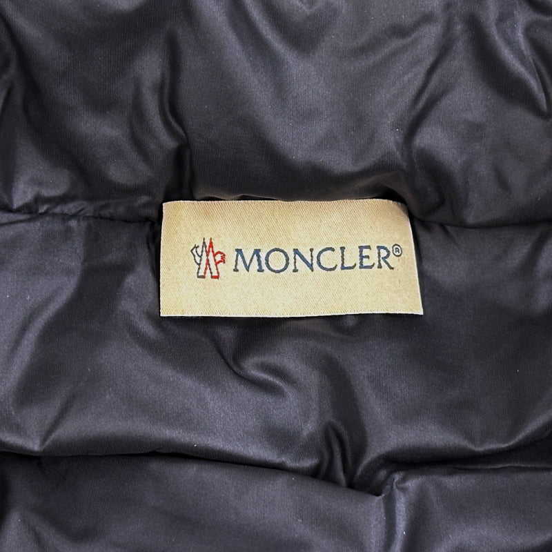 MONCLER モンクレール カーディガン トリコット ダウンジャケット ネイビー F10939B50900 ウール レディース S 【中古】