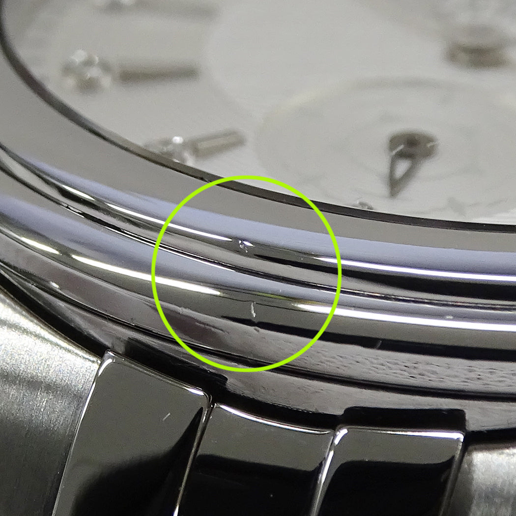 TUDOR チューダー グラマー ダブルデイト M57000 メンズ 腕時計 11Pダイヤモンド 自動巻き SS 磨き済み【中古】