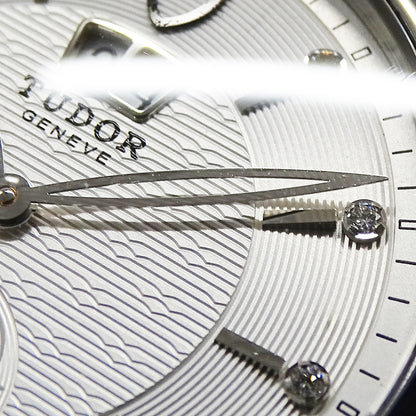 TUDOR チューダー グラマー ダブルデイト M57000 メンズ 腕時計 11Pダイヤモンド 自動巻き SS 磨き済み【中古】
