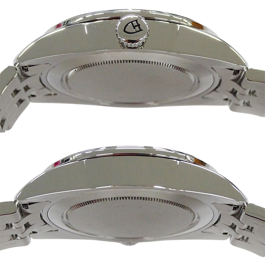 TUDOR チューダー グラマー ダブルデイト M57000 メンズ 腕時計 11Pダイヤモンド 自動巻き SS 磨き済み【中古】