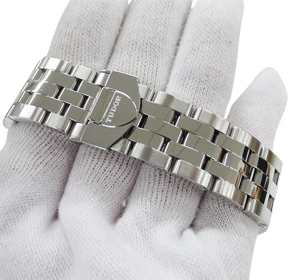 TUDOR チューダー グラマー ダブルデイト M57000 メンズ 腕時計 11Pダイヤモンド 自動巻き SS 磨き済み【中古】
