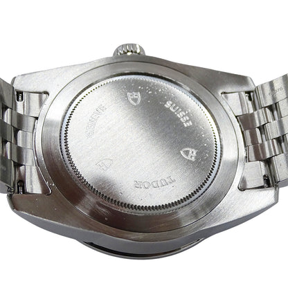 TUDOR チューダー グラマー ダブルデイト M57000 メンズ 腕時計 11Pダイヤモンド 自動巻き SS 磨き済み【中古】