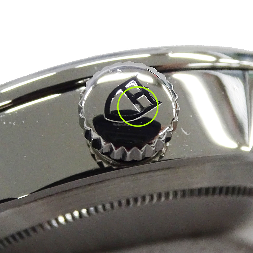 TUDOR チューダー グラマー ダブルデイト M57000 メンズ 腕時計 11Pダイヤモンド 自動巻き SS 磨き済み【中古】