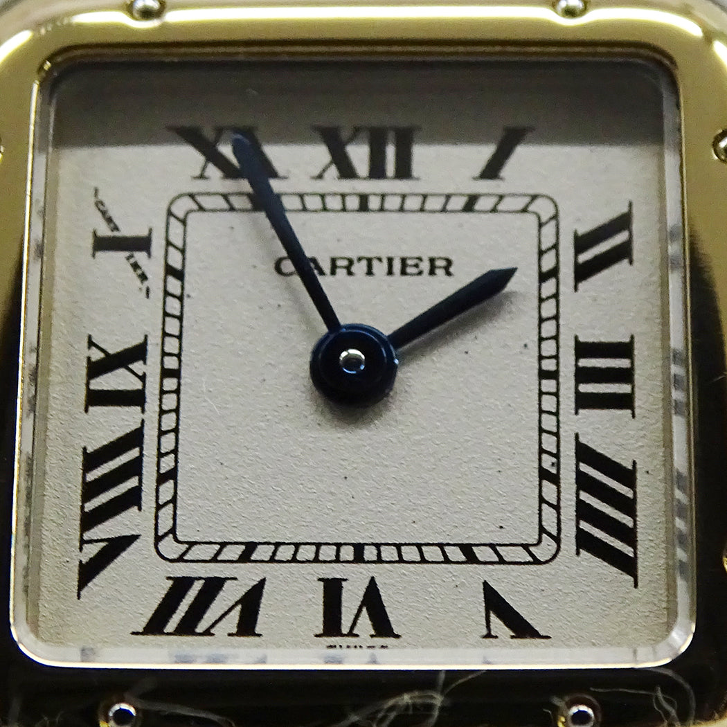 Cartier カルティエ パンテール SM 3ロウ W25029B8 レディース 腕時計 クオーツ SS YG 磨き済み【中古】