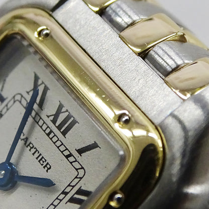 Cartier カルティエ パンテール SM 3ロウ W25029B8 レディース 腕時計 クオーツ SS YG 磨き済み【中古】