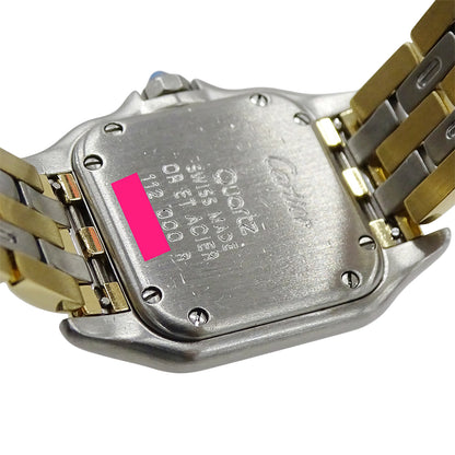 Cartier カルティエ パンテール SM 3ロウ W25029B8 レディース 腕時計 クオーツ SS YG 磨き済み【中古】
