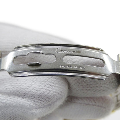 Cartier カルティエ パンテール SM 3ロウ W25029B8 レディース 腕時計 クオーツ SS YG 磨き済み【中古】