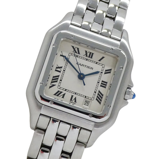 Cartier カルティエ パンテール MM W25054P5 ボーイズ 腕時計 デイト クオーツ SS 磨き済み【中古】