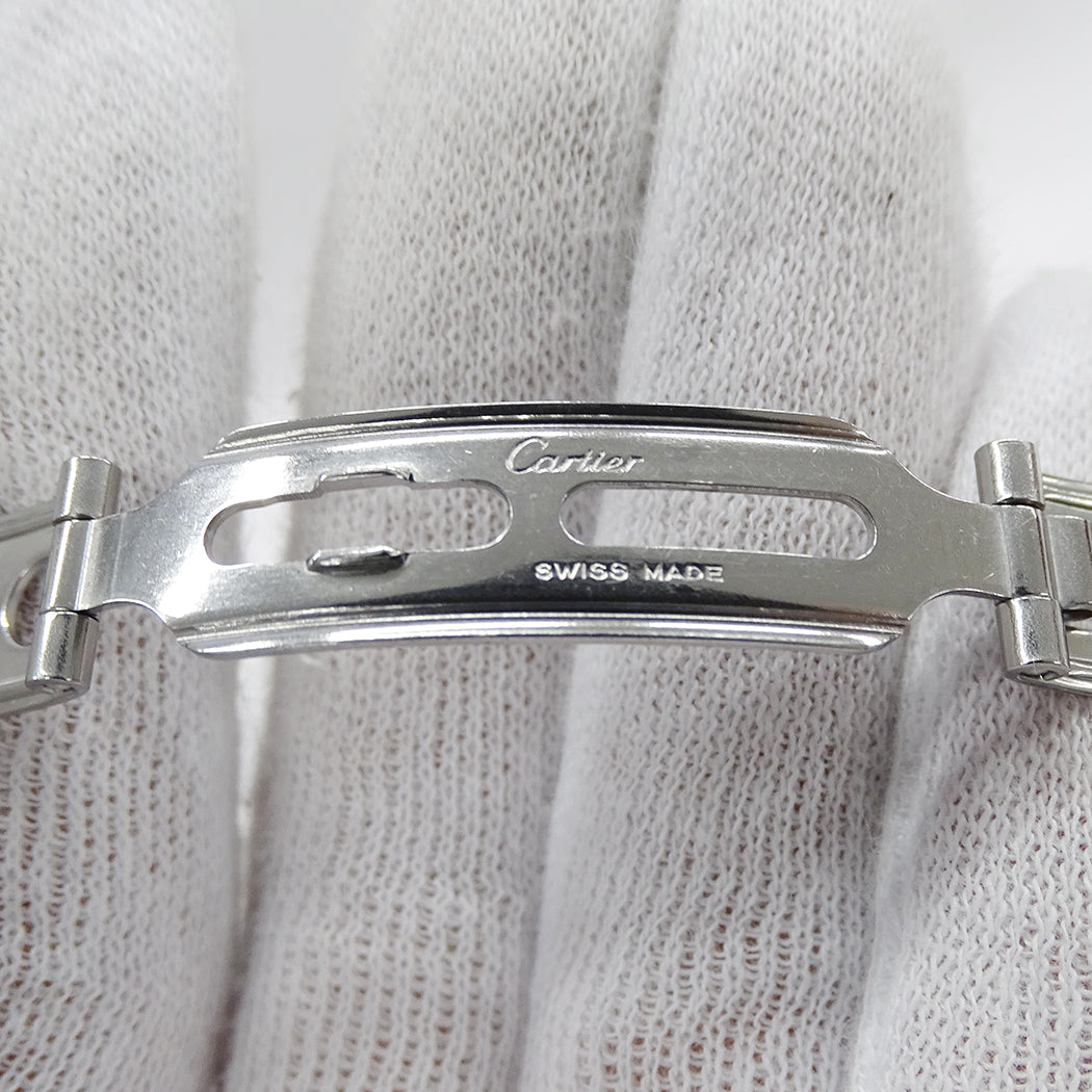 Cartier カルティエ パンテール MM W25054P5 ボーイズ 腕時計 デイト クオーツ SS 磨き済み【中古】