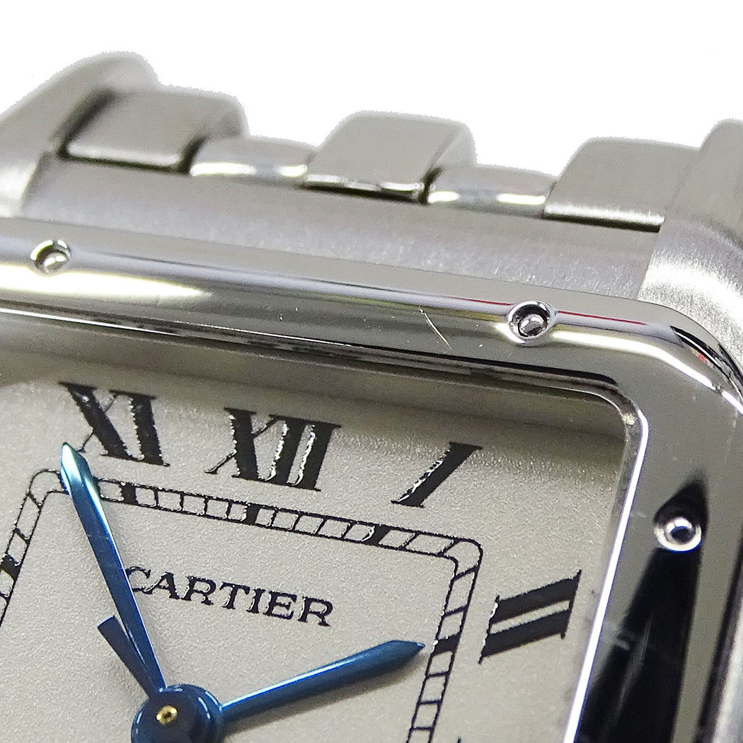 Cartier カルティエ パンテール MM W25054P5 ボーイズ 腕時計 デイト クオーツ SS 磨き済み【中古】