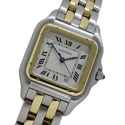 Cartier カルティエ パンテール MM W25028B6 ボーイズ 腕時計 クオーツ QZ SS YG 磨き済み 【中古】